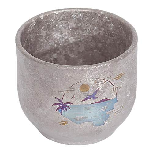 TIQ纯钛高档茶杯彩钛主人杯