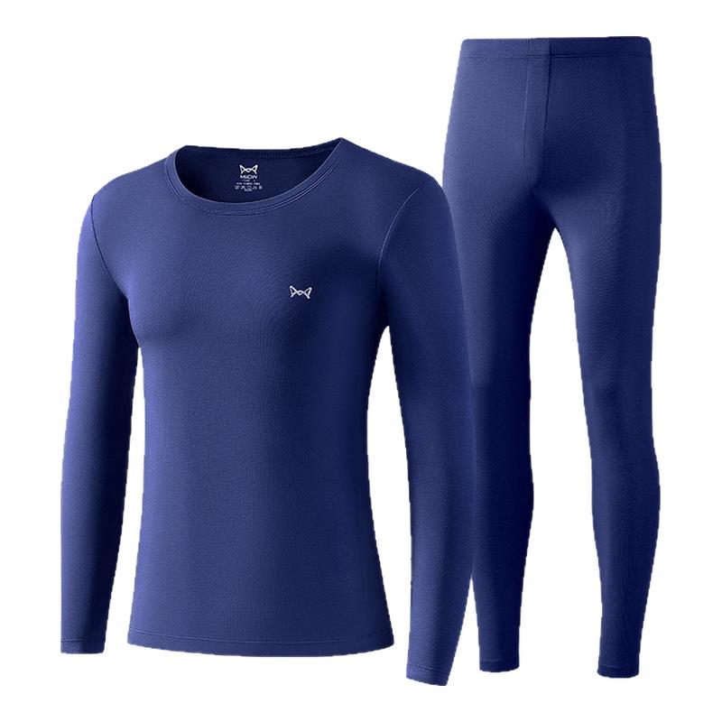 猫人男士秋衣秋裤莫代尔棉毛衫