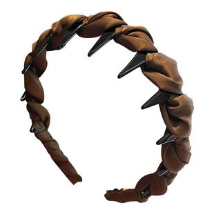 高颅顶发箍女款2026新款日常外戴洗脸头箍黑色发带压发卡发捆头饰