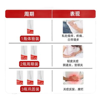 曼研康妇科喷剂医用液体敷料喷雾阴道炎宫颈炎糜烂瘙痒异味白带多