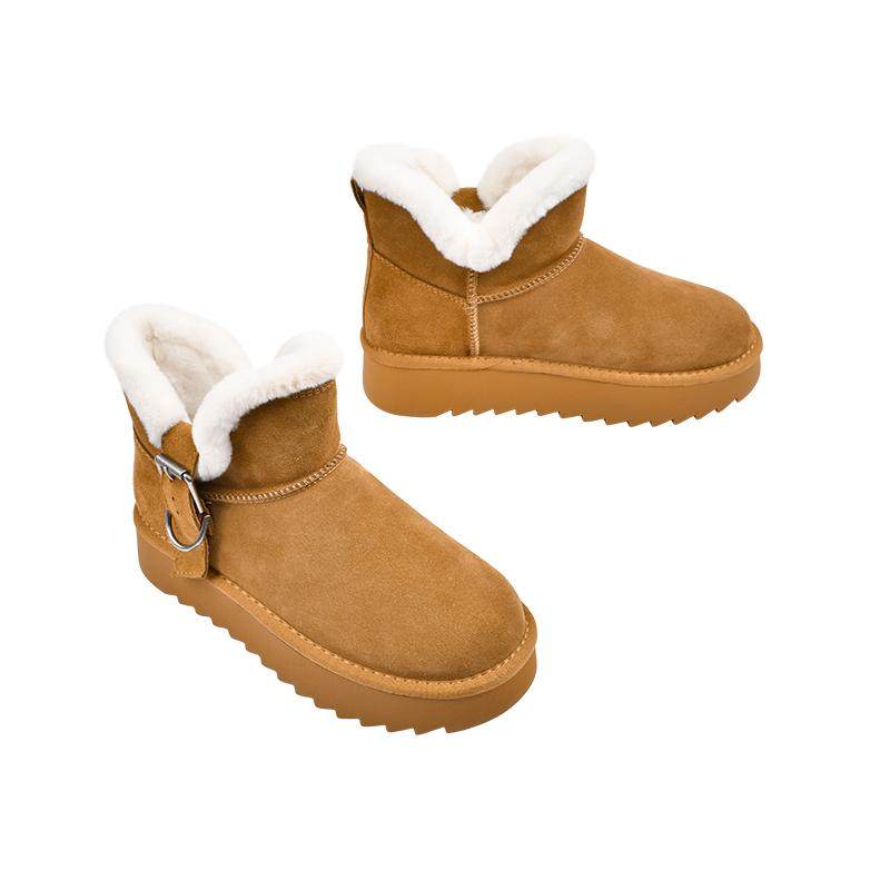 明星同款Toomanyshoes糖霜补给加绒厚底勃肯雪地靴冬,女鞋,时尚雪地靴,淘宝优惠券,粉丝福利购,淘宝优惠卷