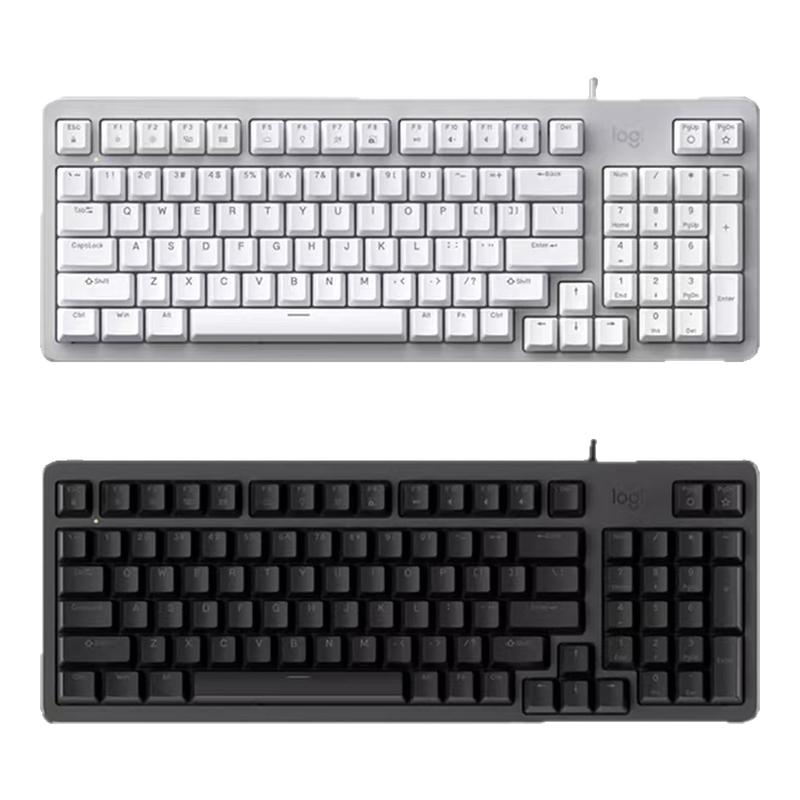 罗技灵砚系列K848有线客制化机械键盘办公游戏笔记本电脑电竞