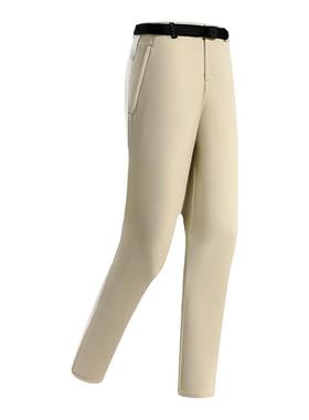 【风盾C24】伯希和户外软壳裤女款春季徒步冲锋运动裤防风长裤男