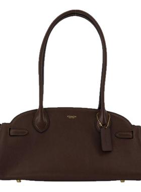 蔻驰 Coach;Empire Carryall 34 皮质单肩包大容量手提包