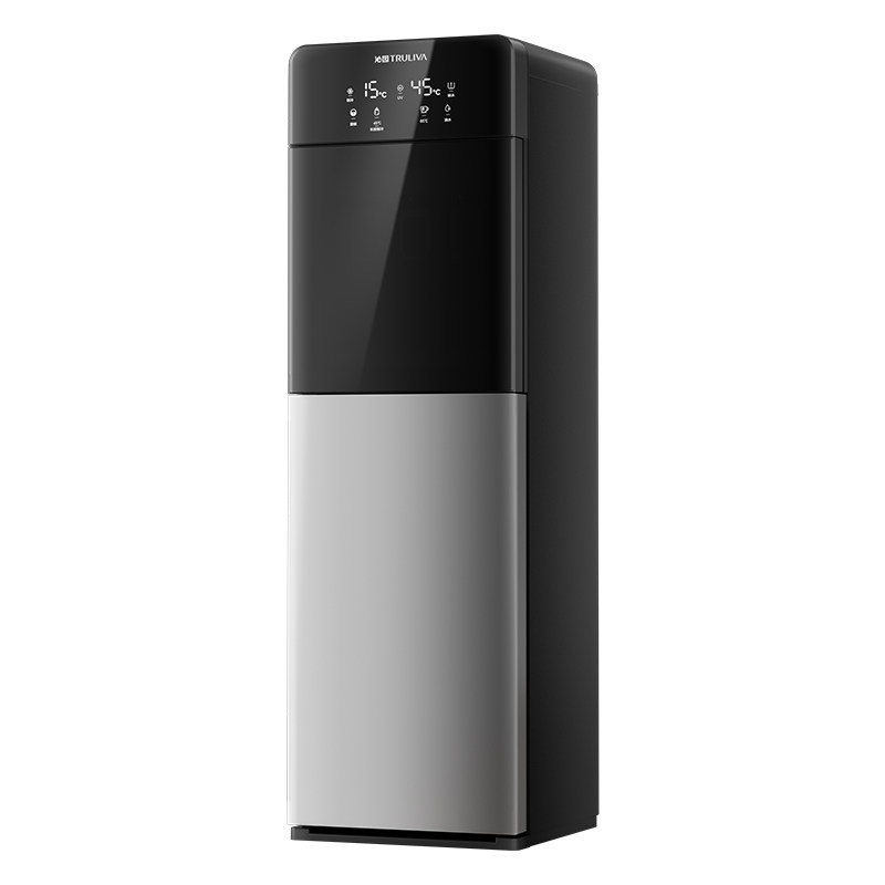 【新品】沁园饮水机家用下置水桶立式双门UV杀菌调温制冷制热童锁