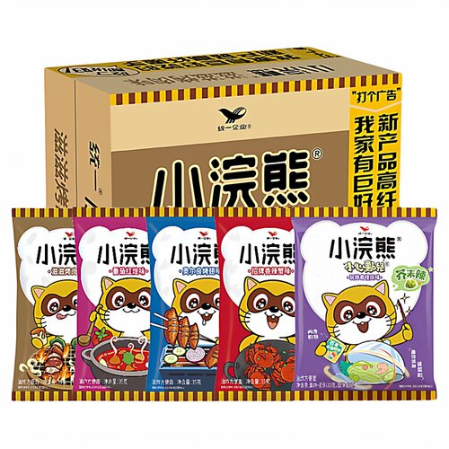 统一小浣熊干脆面35g*30包整箱