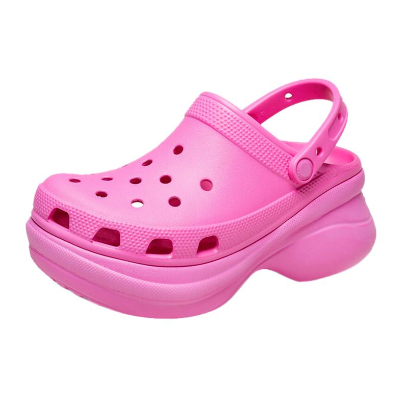 CROCS卡骆驰小鲸鱼厚底洞洞鞋图片