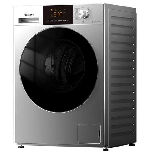 松下10KG洗衣机变频智投洗脱滚筒