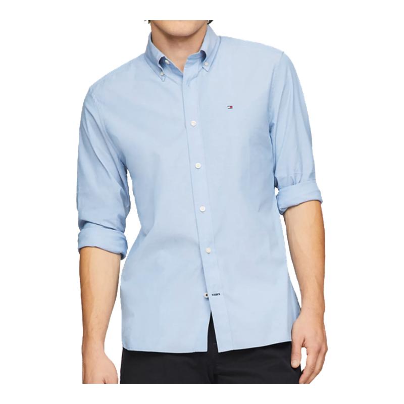 TOMMY汤米牛津布棉长袖衬衫