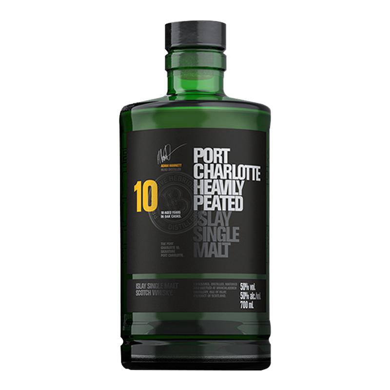 布赫拉迪 波夏擢跃10年单一麦芽威士忌500ml  (无盒)