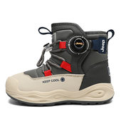 东北儿童大棉鞋 Jeep男童雪地靴冬季 新款 加绒保暖防水男孩户外棉靴