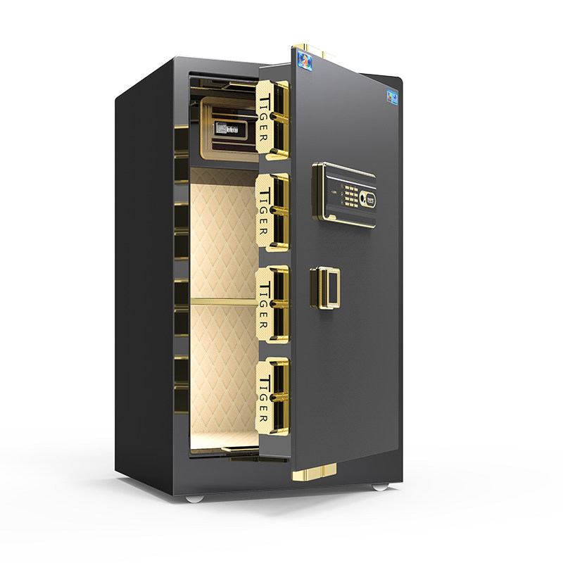 虎牌2026新款保险柜家用小型防盗 60/80CM办公室商用1米大容量指纹密码wifi智能保险保管箱全钢官方旗舰正品