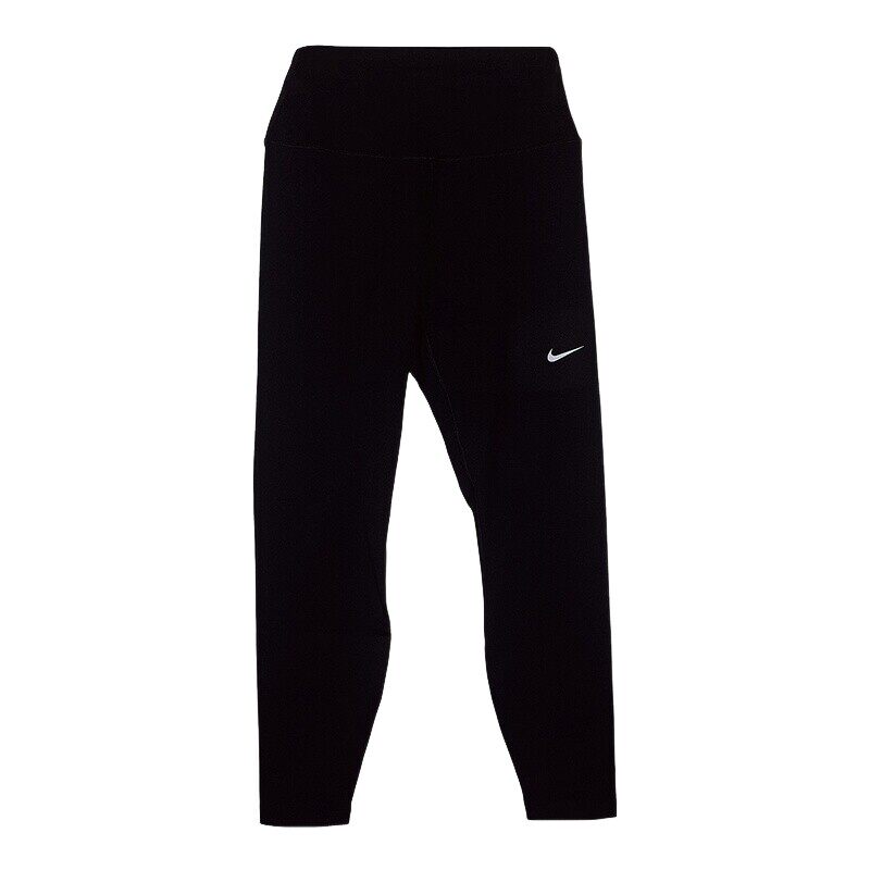 耐克女子紧身裤NIKE ONE 速干高腰九分裤普拉提瑜伽裤FN3233-013