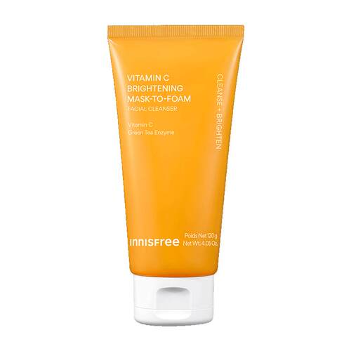 【官方正品】innisfree悦诗风吟维C补水保湿透亮清洁面膜洗面奶