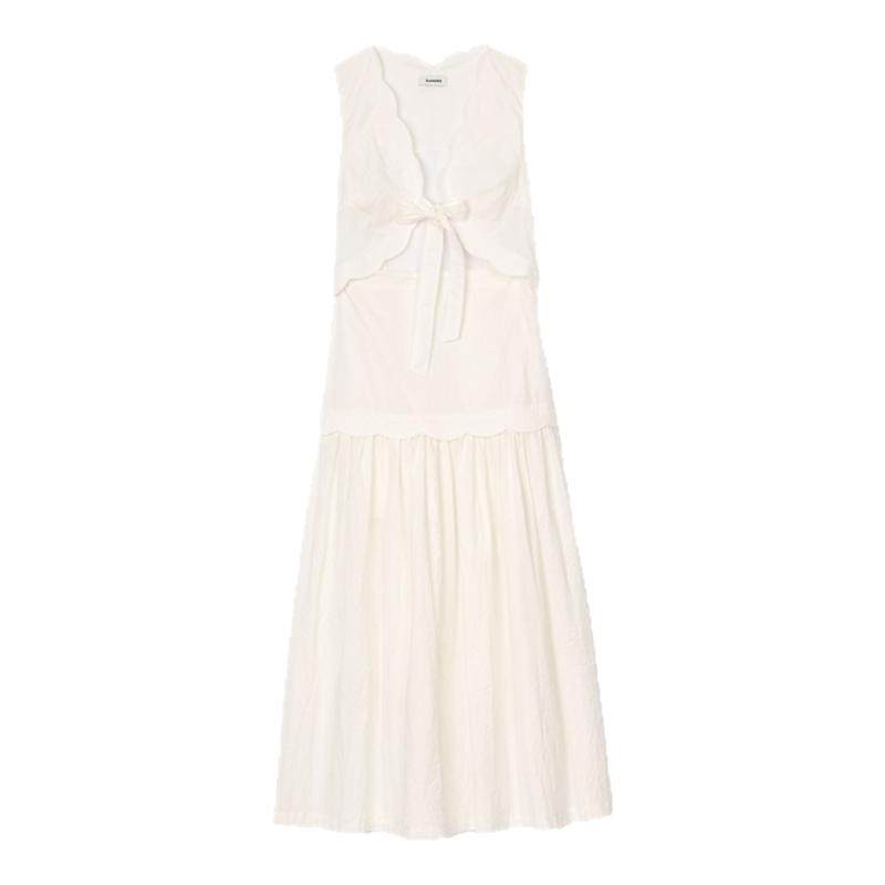SANDRO女装优雅蝴蝶结连衣裙