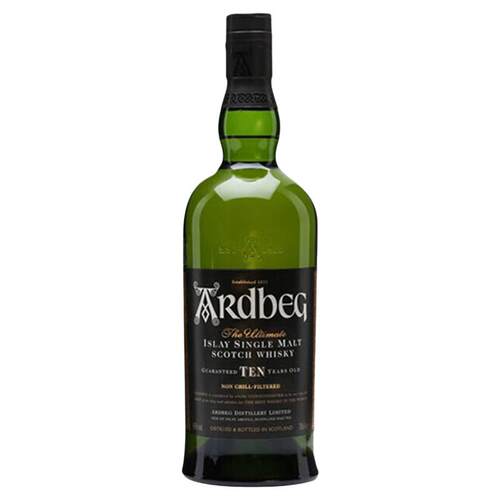 Ardbeg雅伯阿贝10年700ML单一麦芽苏格兰威士忌阿德贝哥进口洋酒