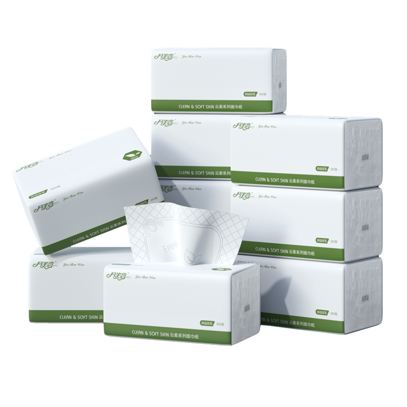 600张超大包抽纸餐巾纸巾面巾纸