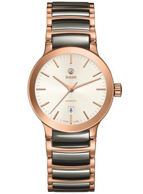 Rado瑞士雷达表晶萃系列女士腕表白盘陶瓷机械手表女