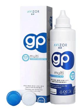 优卓gp护理液240mlRGP硬性角膜塑形隐形眼镜ok镜免洗护理液除蛋白