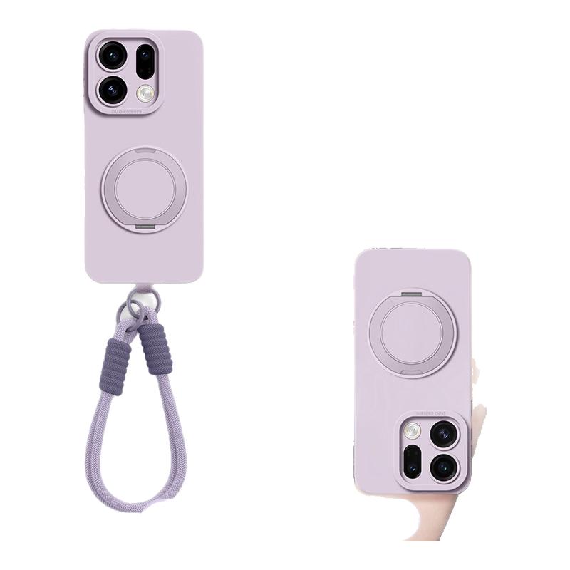 旋转支架适用OPPOfindX9手机壳新款腕带手绳FINDx8S+保护套高级感斜挎长X7ultra全包防摔6液态硅胶pro男女5软图片