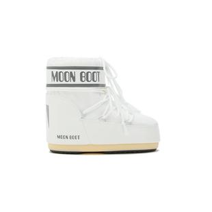不分左右白色ICON尼龙低帮雪地靴 男女同款 Moon Boot2025秋冬新款