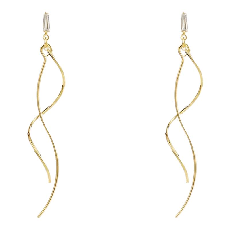 气质流苏蚊香盘耳夹轻奢