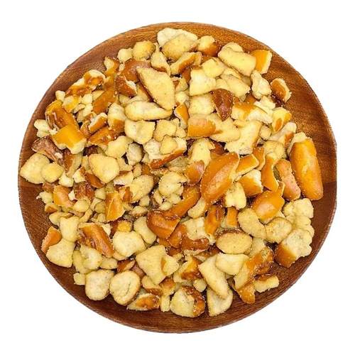 线下同款！海盐焦糖碱水面包丁