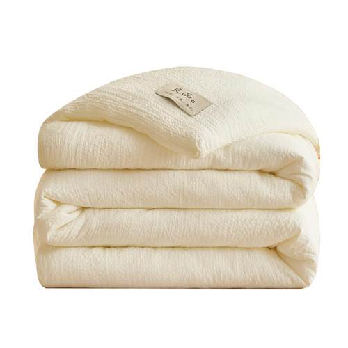 无印良品大豆纤维被子春秋被