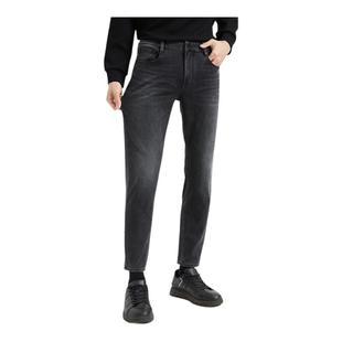 通勤百搭裤 男2025秋时尚 利郎青年商务牛仔裤 Q4QNZ111 万向弹