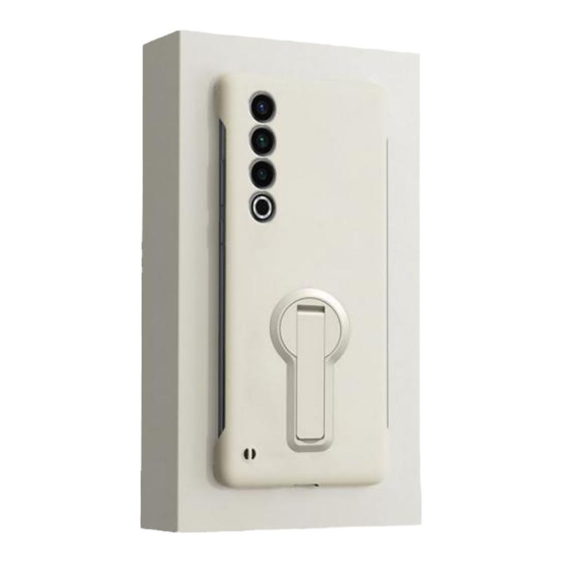 适用于魅族21Pro无边框手机壳meizu20肤感磨砂支架魅族18S超薄简约18X防摔魅族21镜头全包防摔20Pro男女硬壳