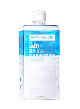 美宝莲纽约眼唇卸妆水液卸妆油三合一温和不刺激400ML敏感肌Z