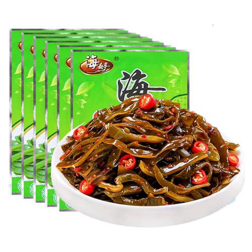 开袋即食海带丝下饭菜小包装