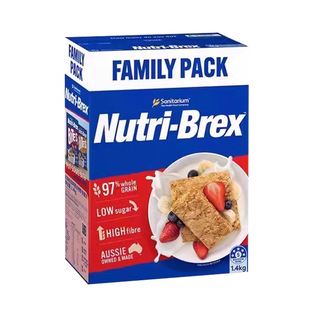 澳洲进口欣善怡低脂麦片1.4kg即食谷物代餐健身推荐 冲饮weetbix