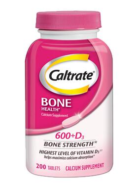 caltrate钙尔奇美国进口钙片男女性全家补钙高钙维d青年粉钙200粒