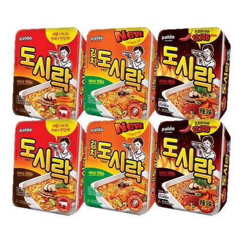 PALDO多食乐韩式碗面速食充饥