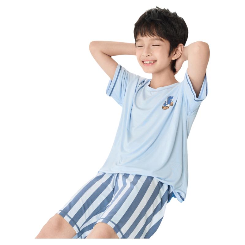 巴拉巴拉兒童睡衣套裝男童女童夏