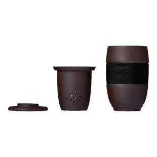 宜兴紫砂杯喝茶泡茶杯办公室家用快客杯带过滤内胆泡茶器功夫茶具