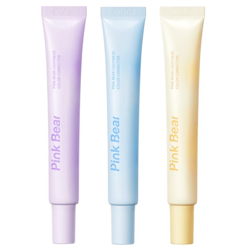 【百亿补贴】pinkbear皮可熊清透调色妆前乳打底修色提亮服帖持久