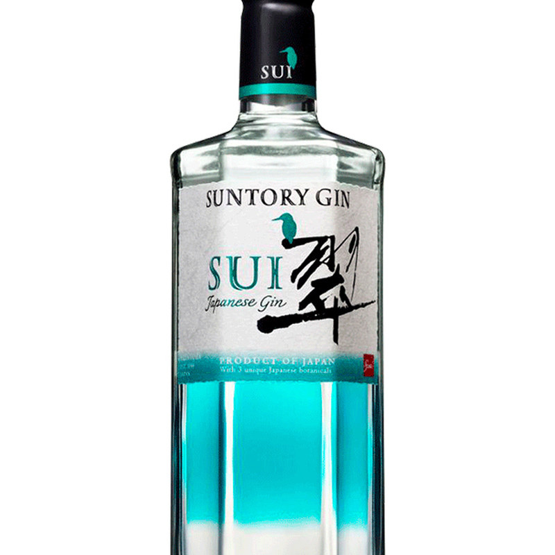 SUNTORY三得利翠金酒Sui日本直邮杜松子酒基酒琴酒调酒700ml无盒
