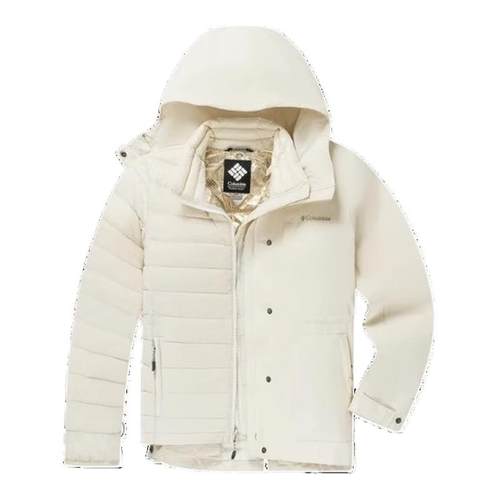 哥伦比亚防水羽绒三合一冲锋衣