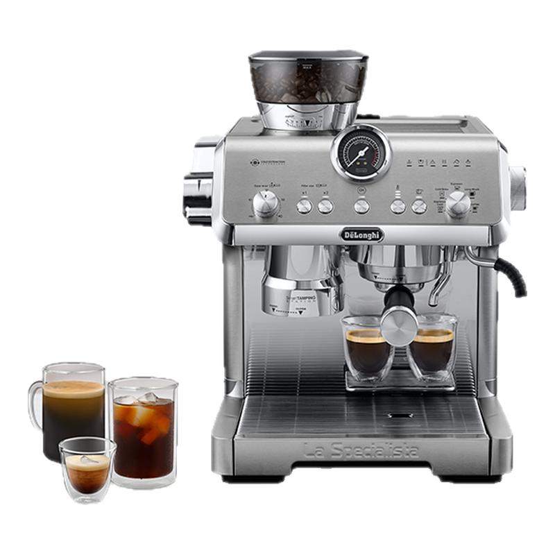 Delonghi/德龙 EC9555.M 半自动咖啡机家用泵压智能研磨一体意式