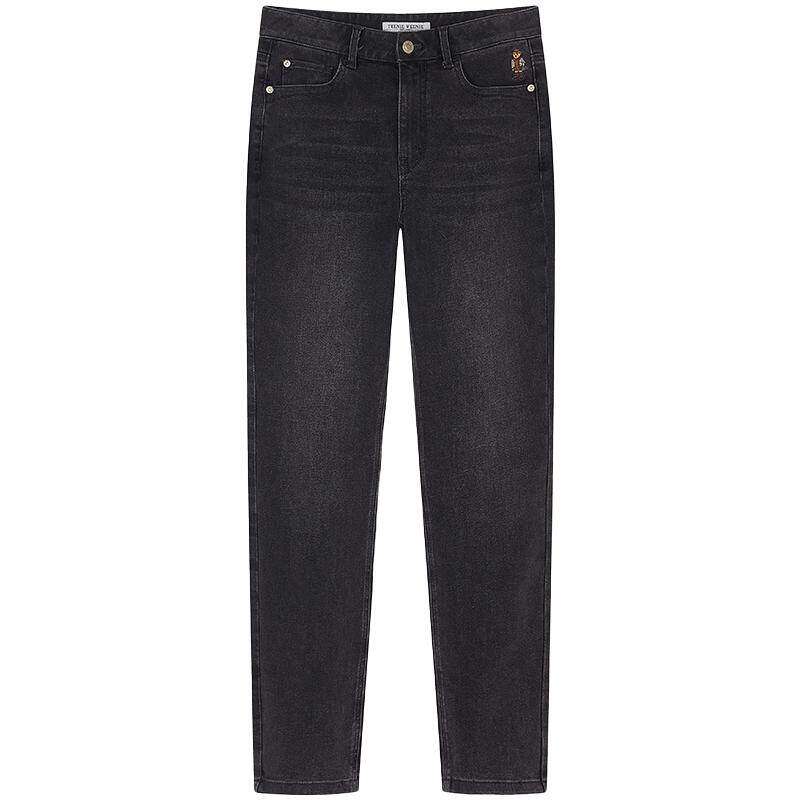 【凉感】TeenieWeenie小熊奥莱春夏修身小脚牛仔裤小个子长裤女款