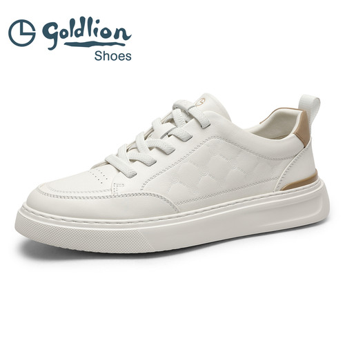 金利来2026春款男士小白鞋轻便男