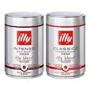 意大利进口illy意利咖啡豆意式 中深度烘焙手冲浓缩黑研磨粉250g