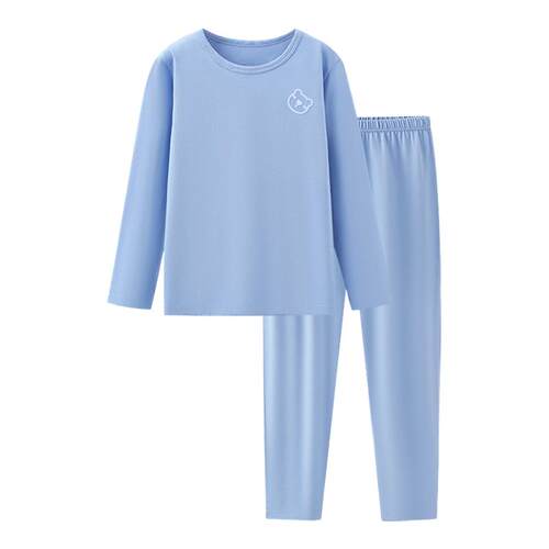 英博伦儿童秋衣秋裤男童内衣套装秋季薄款打底纯棉a类女童睡衣