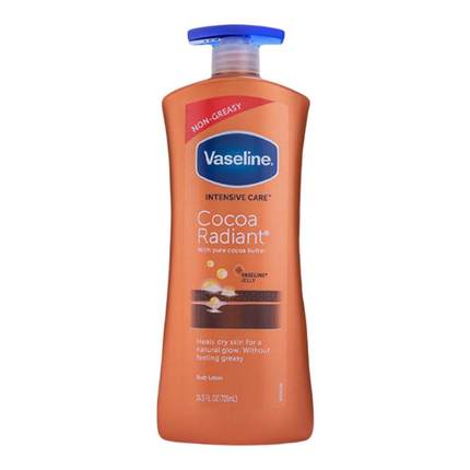 Vaseline/凡士林可可身体乳保湿滋润补水全身润肤露持久留香725ml