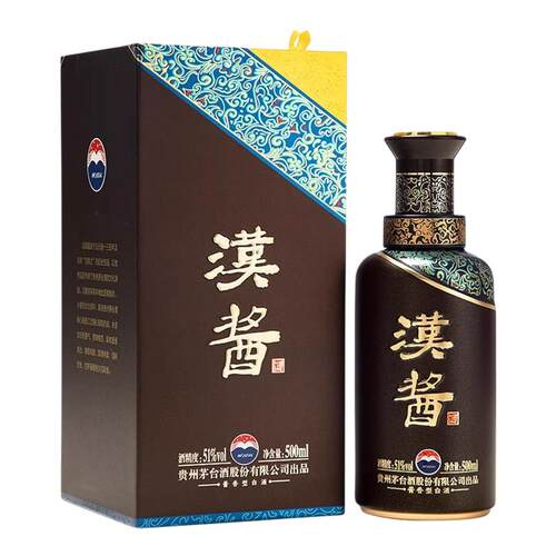 茅台汉酱(3.0)51度酱香白酒500ml