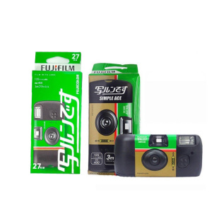 FUJIFILM富士Simple ACE一次性胶卷复古胶片机复古绿一次性相机