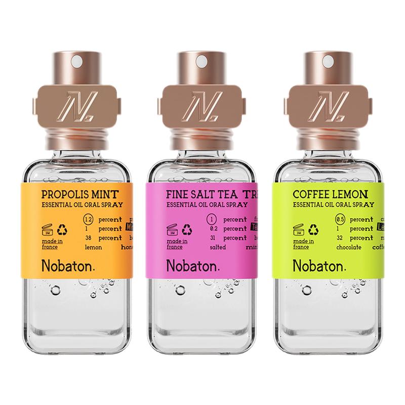 Nobaton诺巴顿口喷精油口腔清新喷雾改善口气口臭便携男女