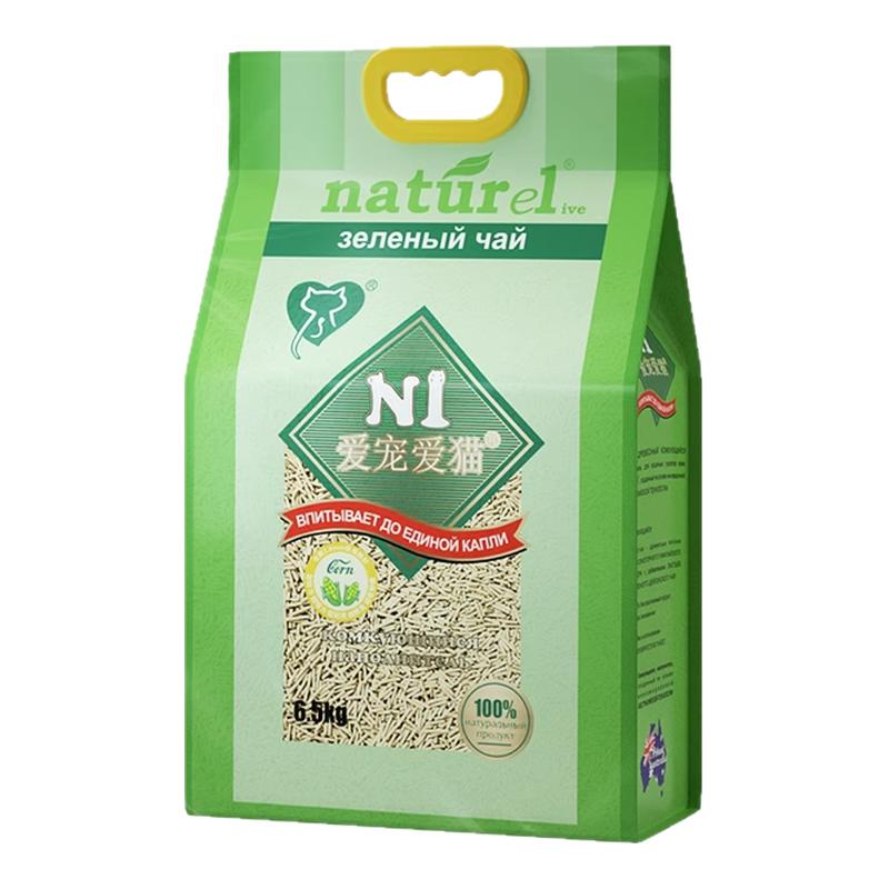 N1爱宠爱猫豆腐猫砂超细沙原味玉米绿茶纳米碳吸水结团除臭低尘